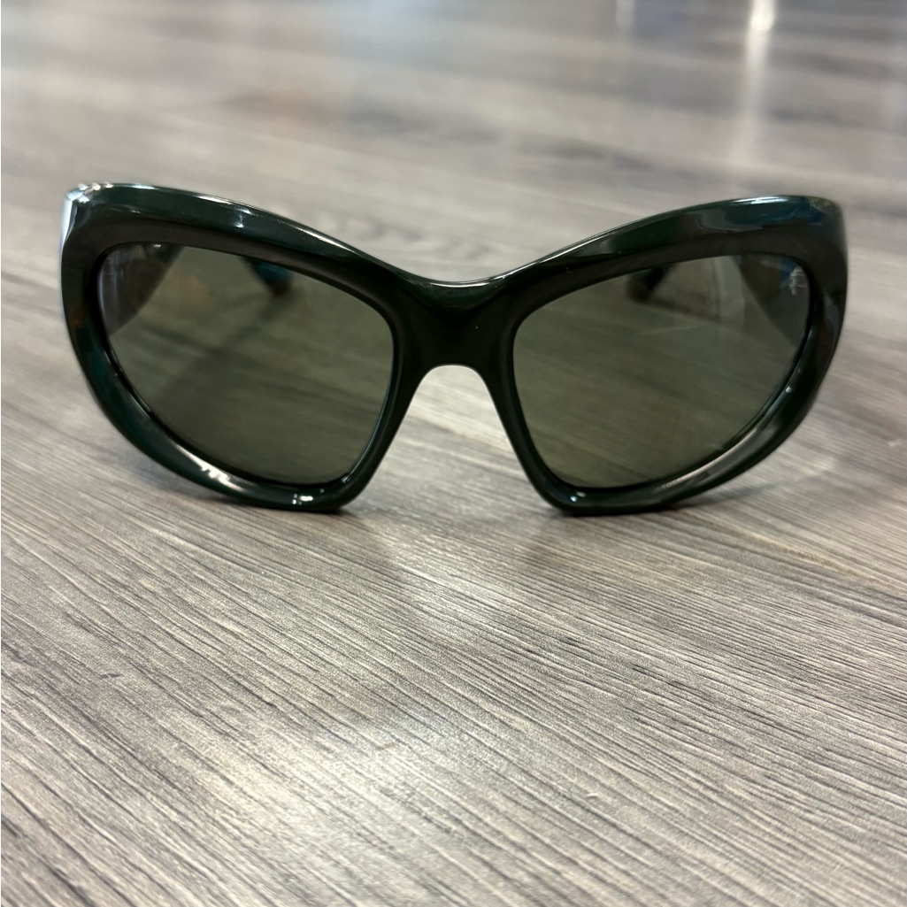 Balenciaga Cat Eye Green Sunglasses